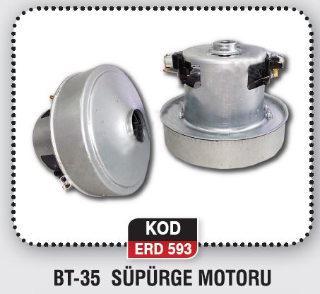 BT-35 SÜPÜRGE MOTORU ERD 593